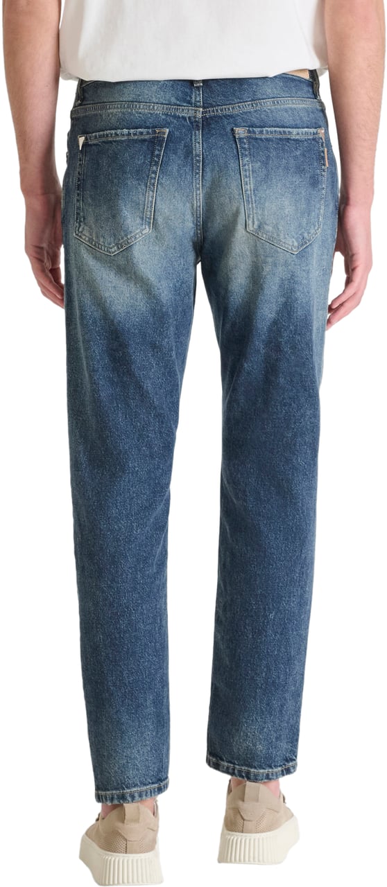 Antony Morato JEANS JIMI SLIM CROPPED FIT IN RIGID DEEP SKY DENIM Blauw