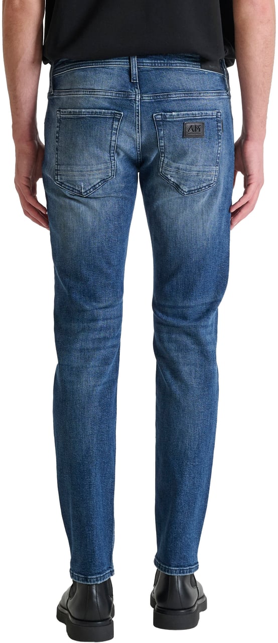 Antony Morato JEANS METAL KURT COMFORT TAPERED FIT IN ICONIC BLUE STAY BLUE DENIM Blauw