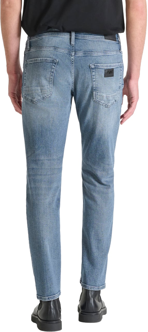 Antony Morato JEANS METAL KURT COMFORT TAPERED FIT IN ICONIC BLUE OD DENIM Blauw