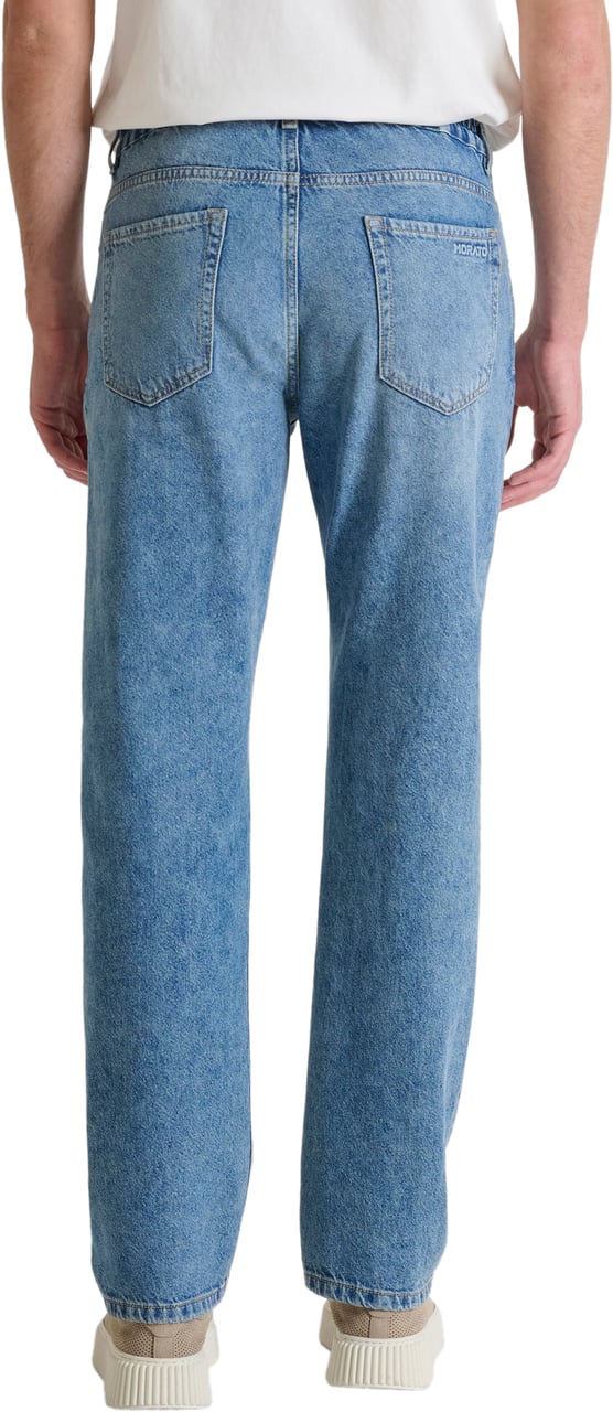 Antony Morato JEANS LIAM REGULAR STRAIGTH FIT IN RIGID BLUE DENIM Blauw