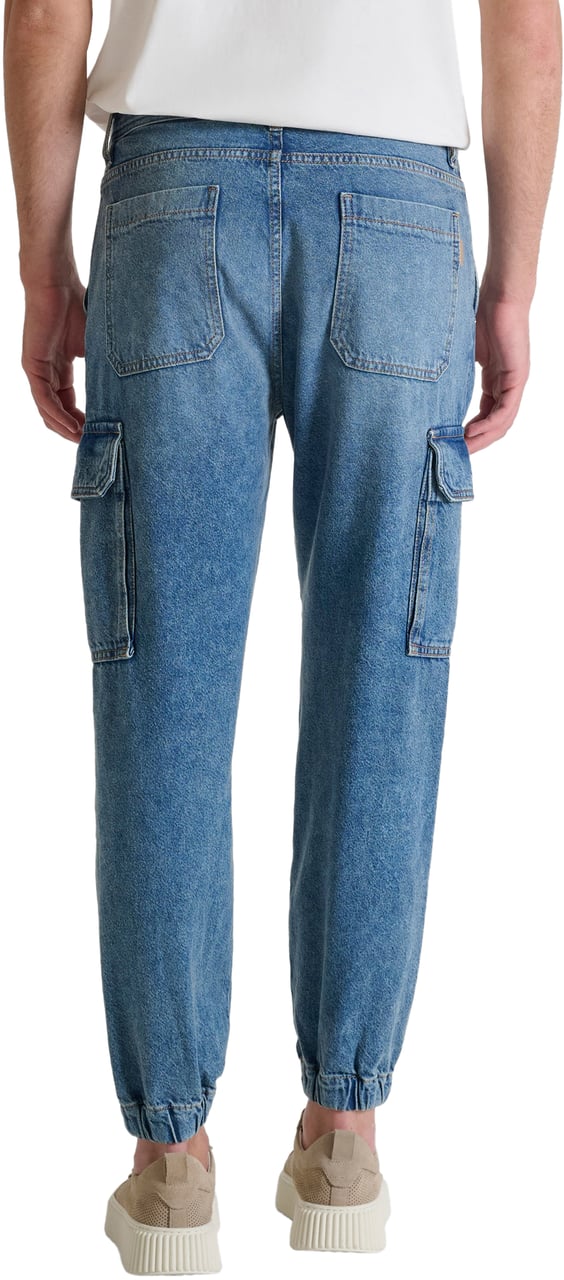 Antony Morato JEANS JAY REGULAR FIT IN RIGID BLUE DENIM Blauw