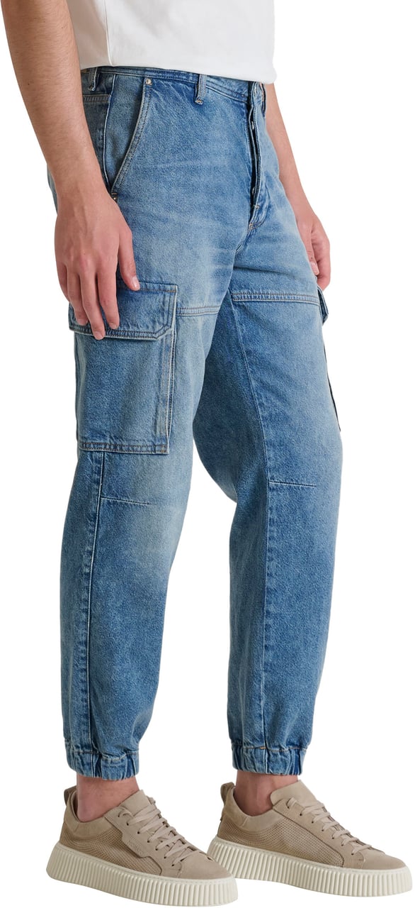 Antony Morato JEANS JAY REGULAR FIT IN RIGID BLUE DENIM Blauw