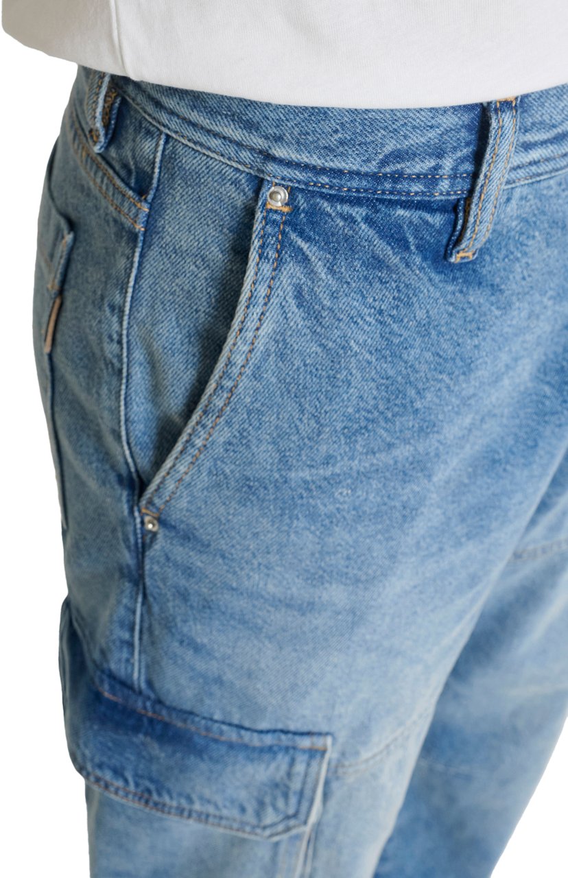 Antony Morato JEANS JAY REGULAR FIT IN RIGID BLUE DENIM Blauw