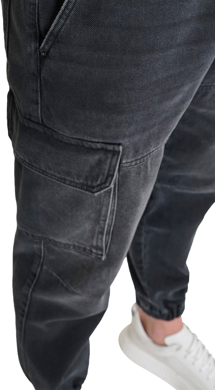Antony Morato JEANS JAY REGULAR FIT IN BLACK BLACK DENIM Zwart