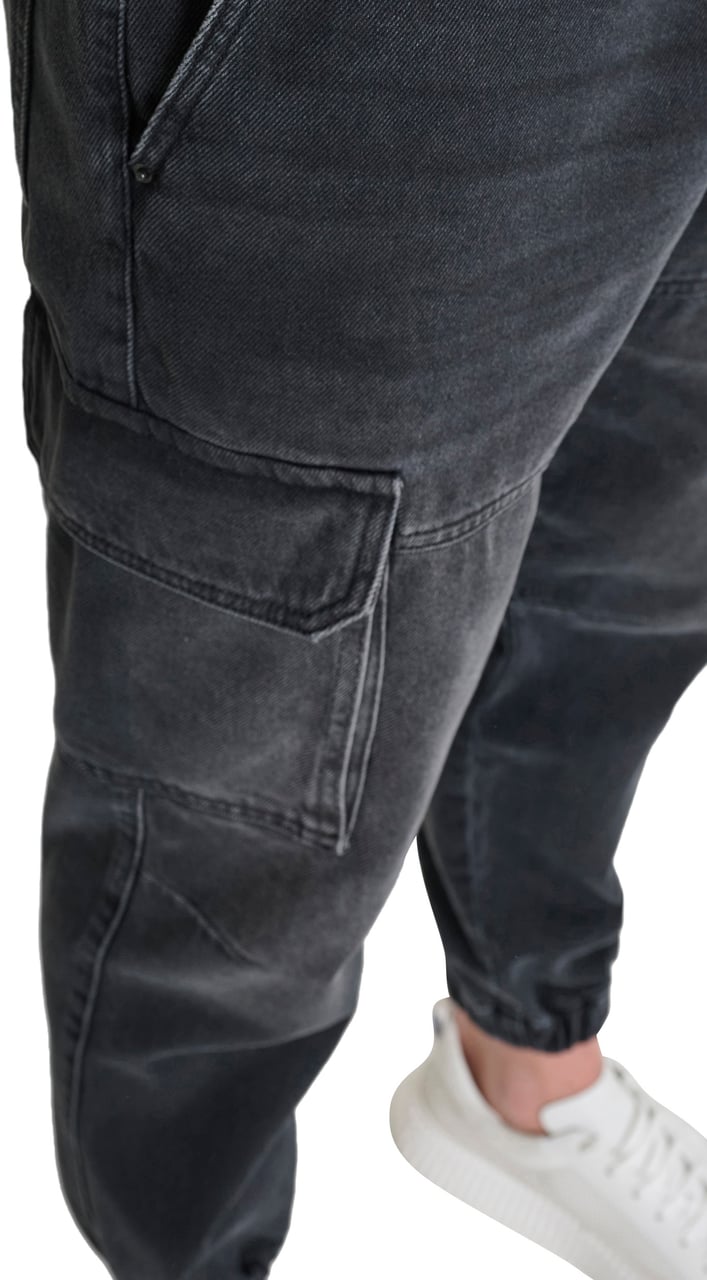 Antony Morato JEANS JAY REGULAR FIT IN BLACK BLACK DENIM Zwart