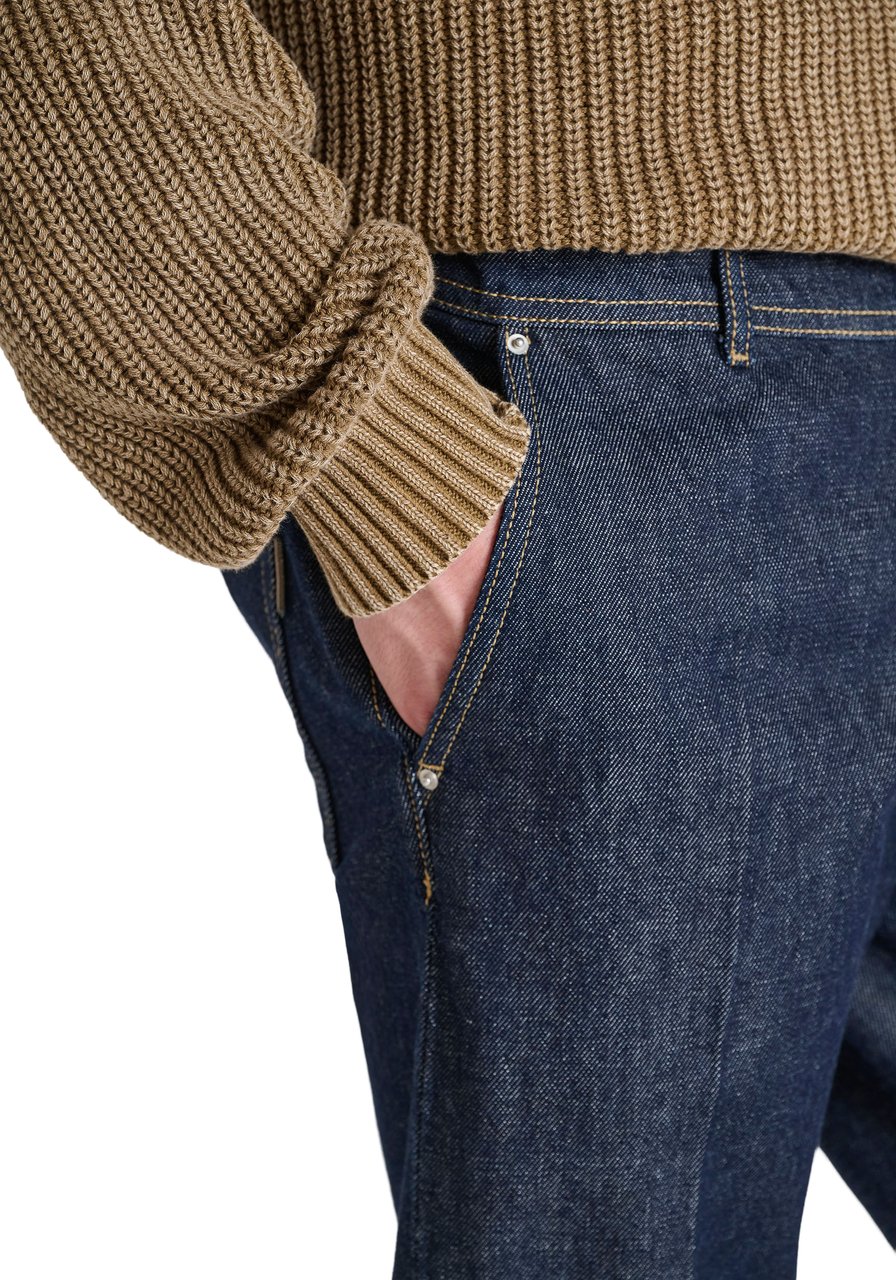Antony Morato DENIM CHINOS RAY SLIM ANKLE LENGHT FIT IN COMFORT RAW BLUE DENIM Blauw