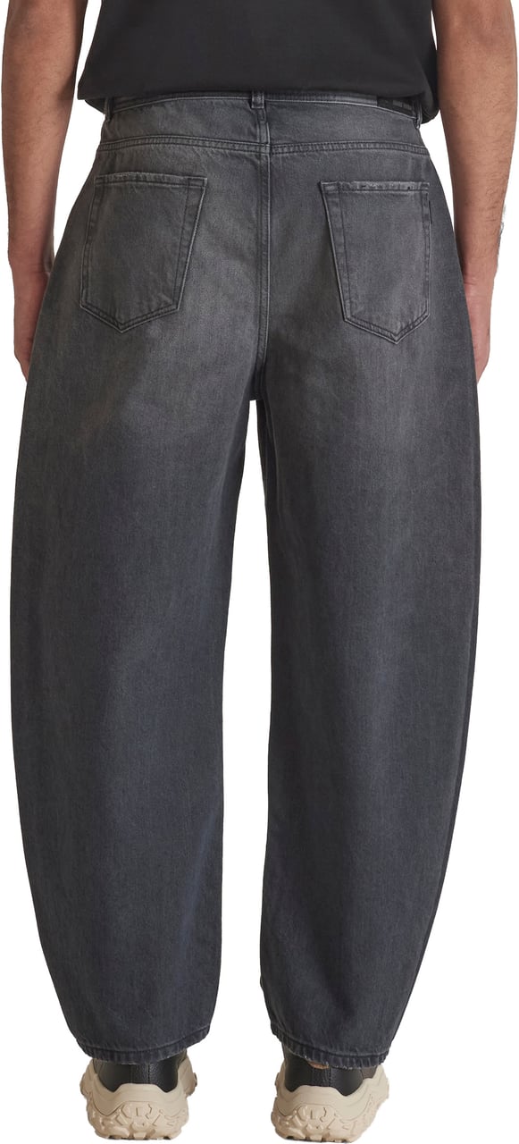 Antony Morato JEANS REED RELAXED CURVED LEG FIT IN OVERDYED MAGIC GREY DENIM Grijs