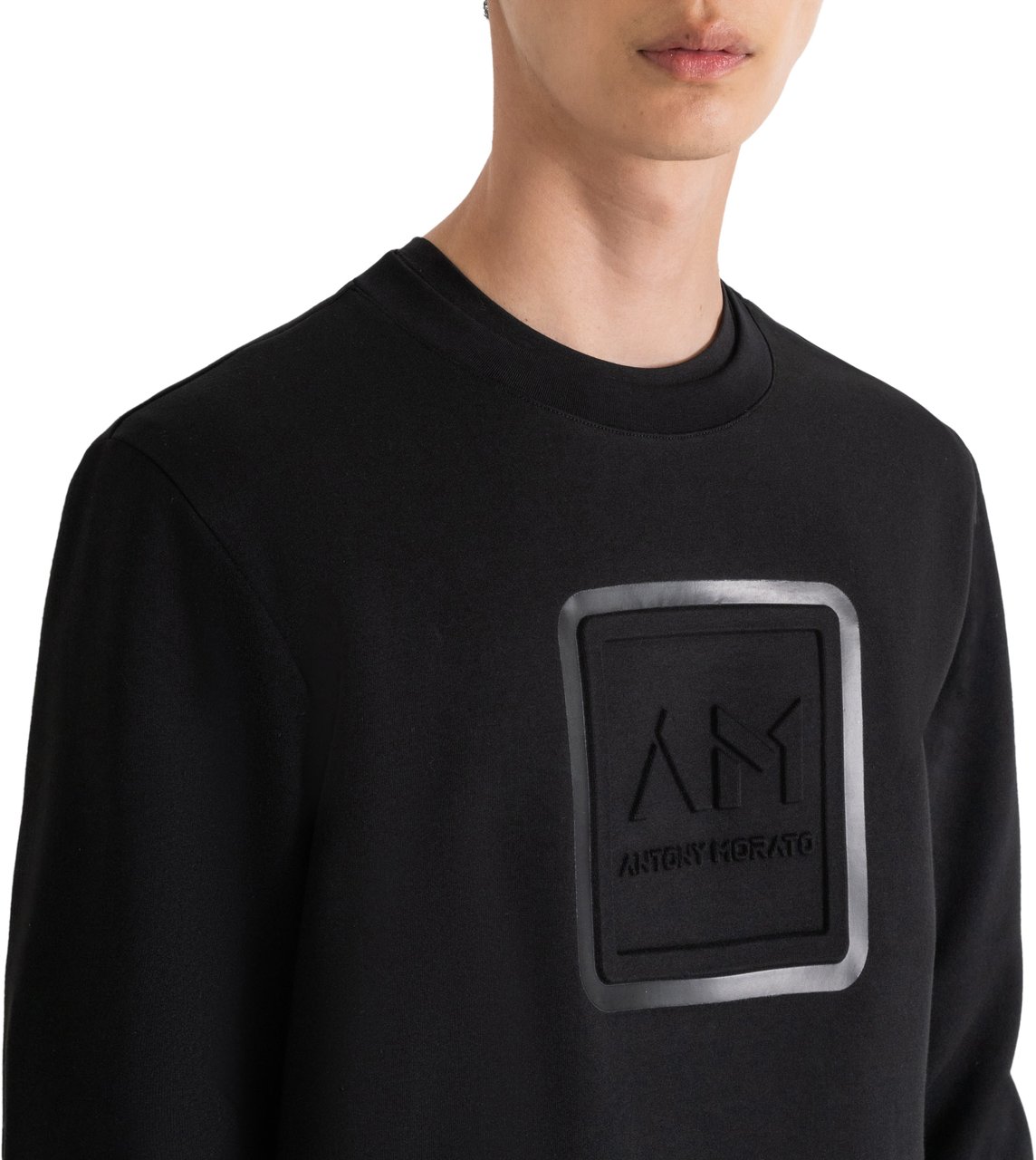 Antony Morato SWEATSHIRT SLIM FIT Zwart