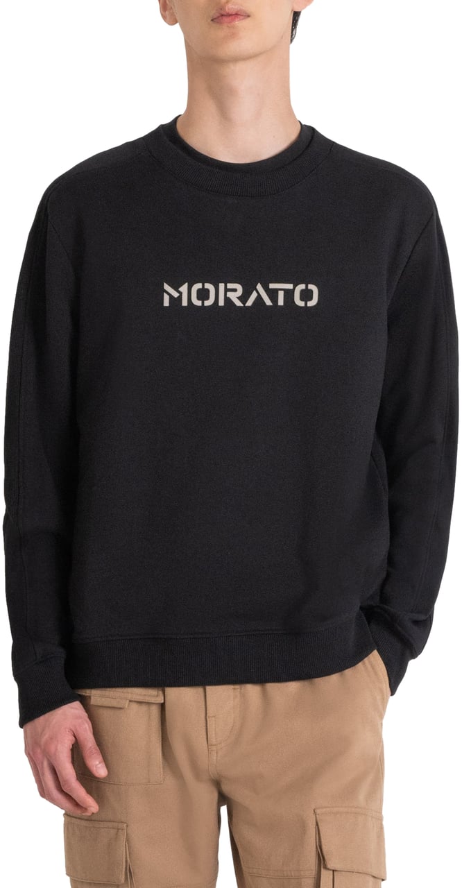 Antony Morato SWEATSHIRT RELAXED FIT Zwart
