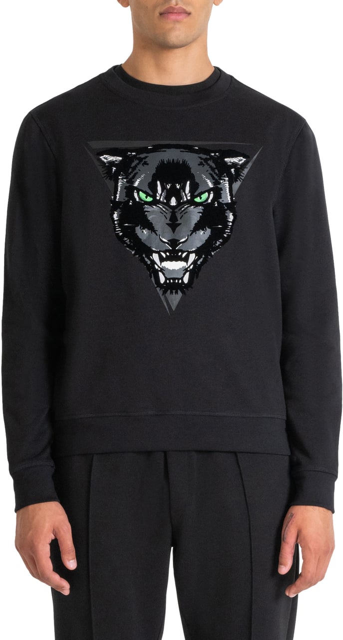 Antony Morato SWEATSHIRT REGULAR FIT Zwart