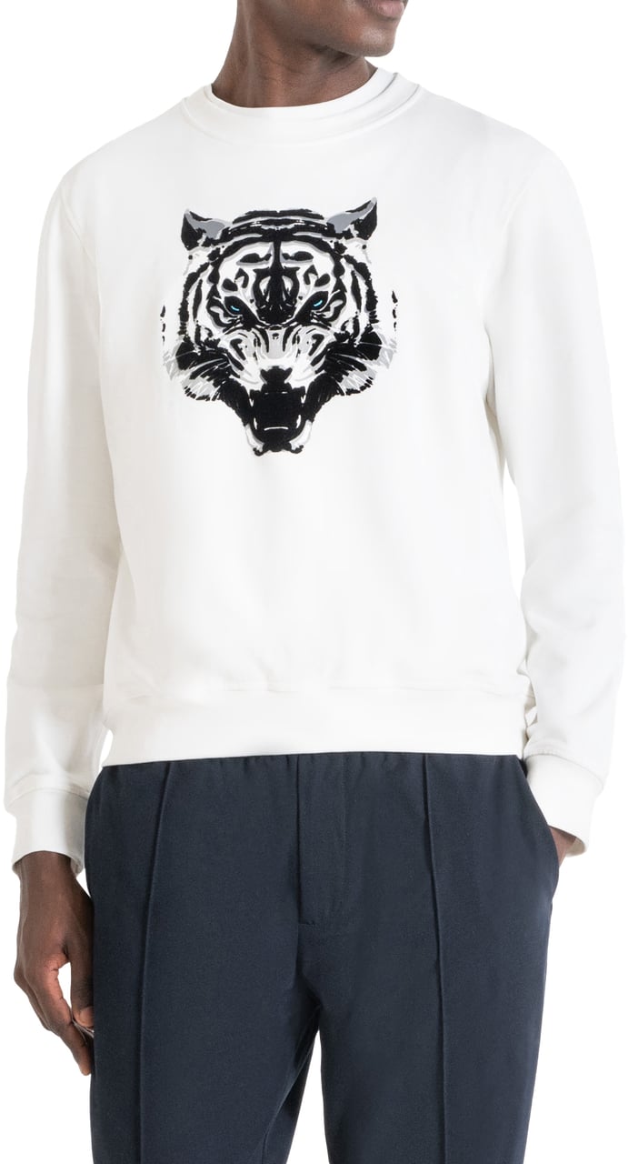 Antony Morato SWEATSHIRT REGULAR FIT Beige