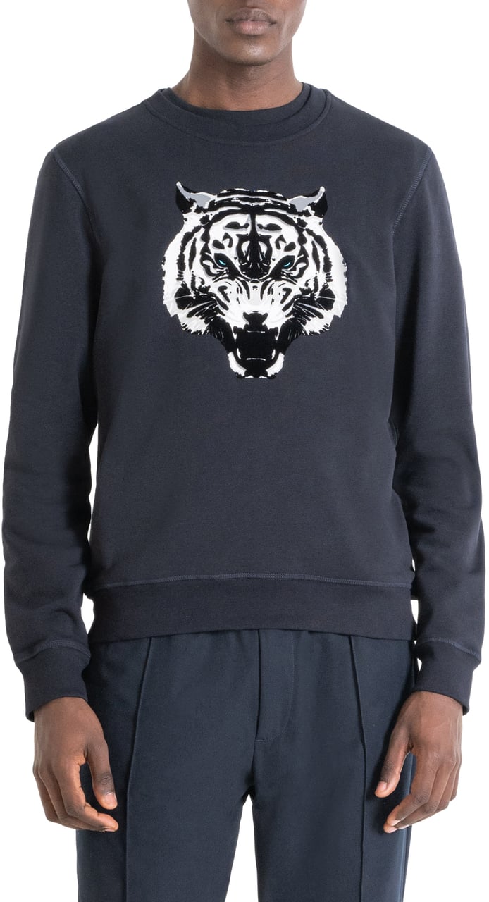 Antony Morato SWEATSHIRT REGULAR FIT Blauw