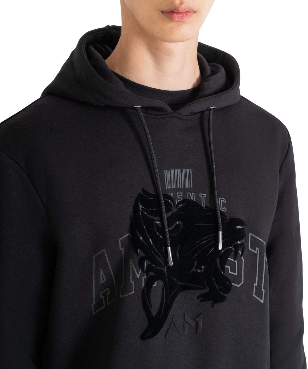 Antony Morato HOODIE RELAXED FIT Zwart