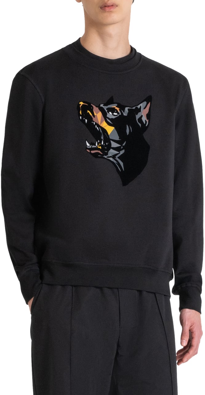 Antony Morato SWEATSHIRT REGULAR FIT Zwart