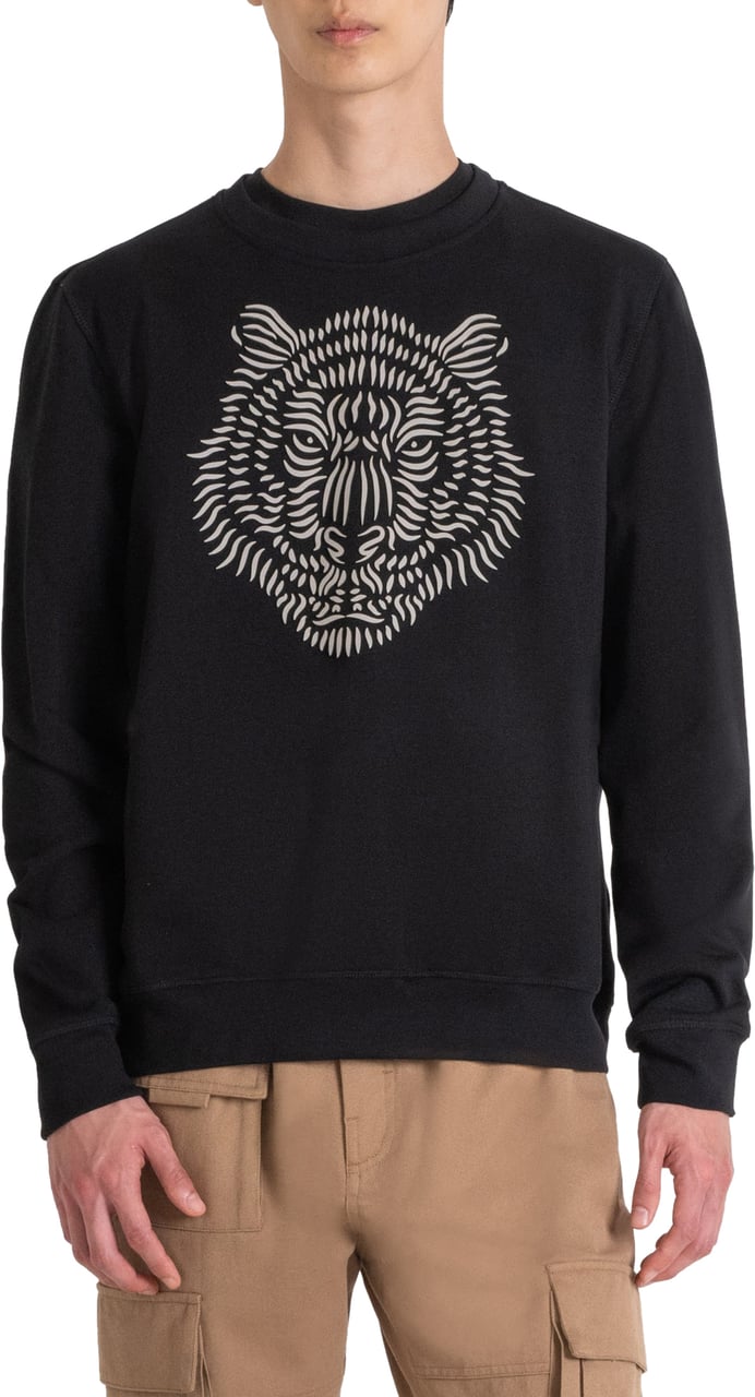 Antony Morato SWEATSHIRT REGULAR FIT Zwart