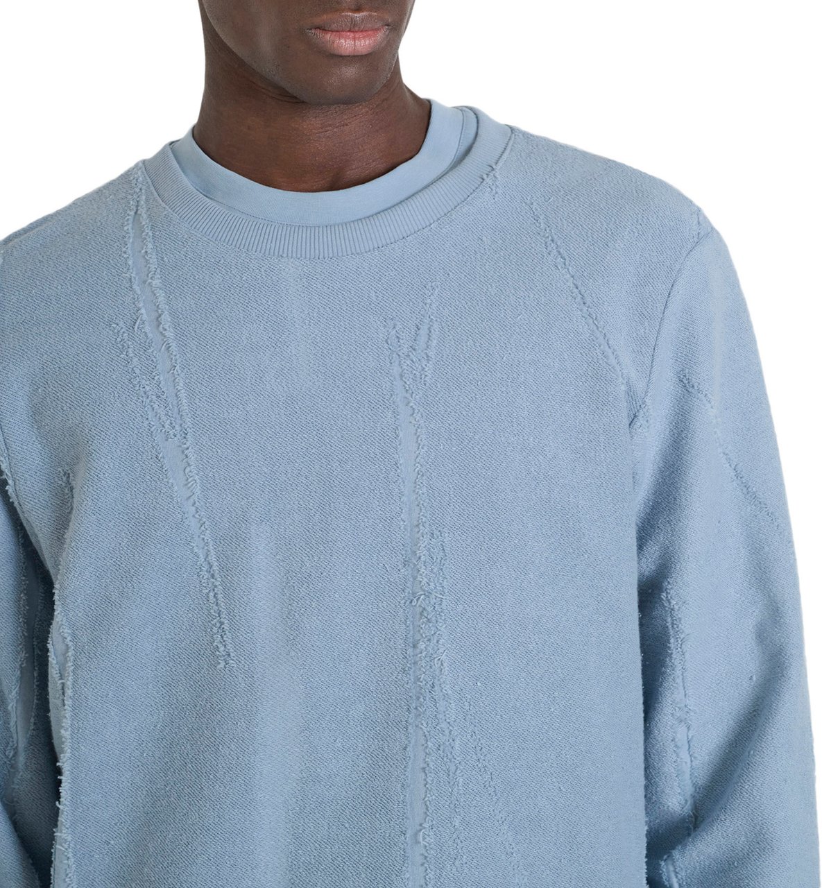 Antony Morato SWEATSHIRT REGULAR FIT Blauw
