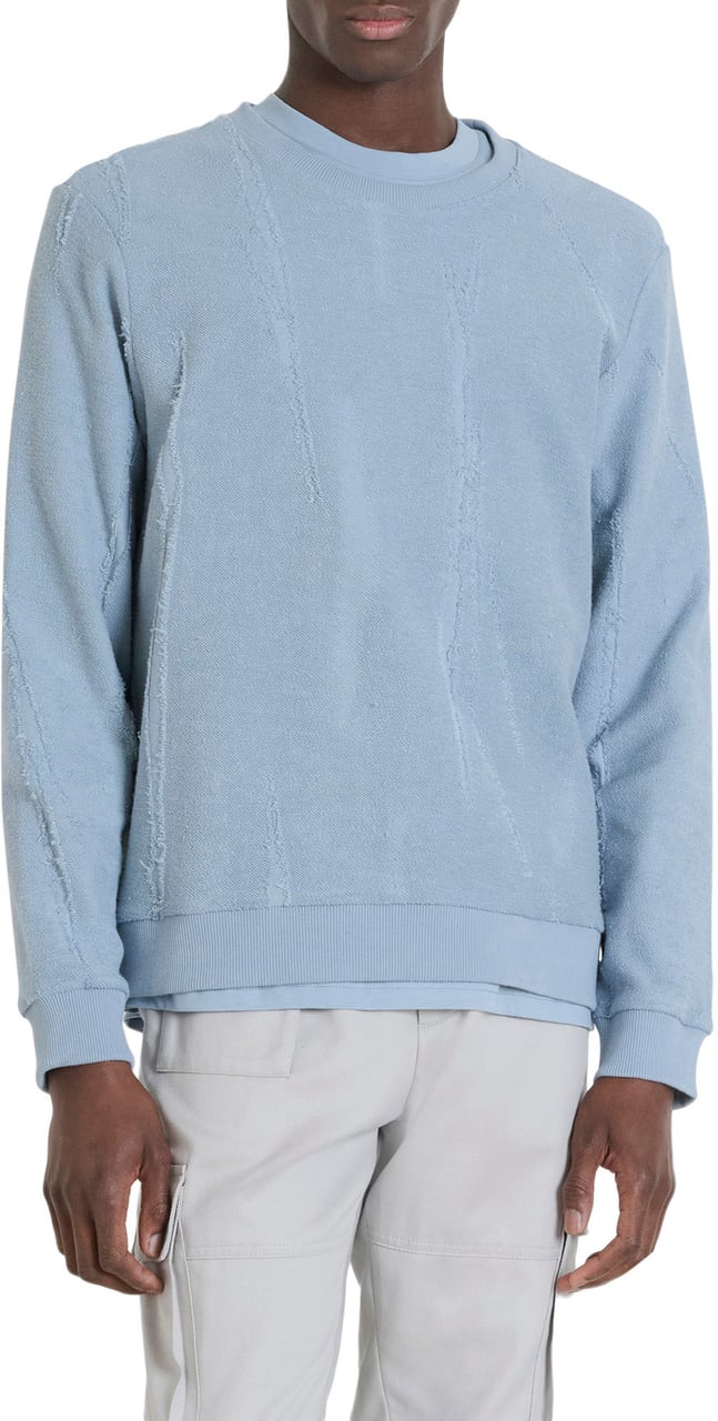 Antony Morato SWEATSHIRT REGULAR FIT Blauw