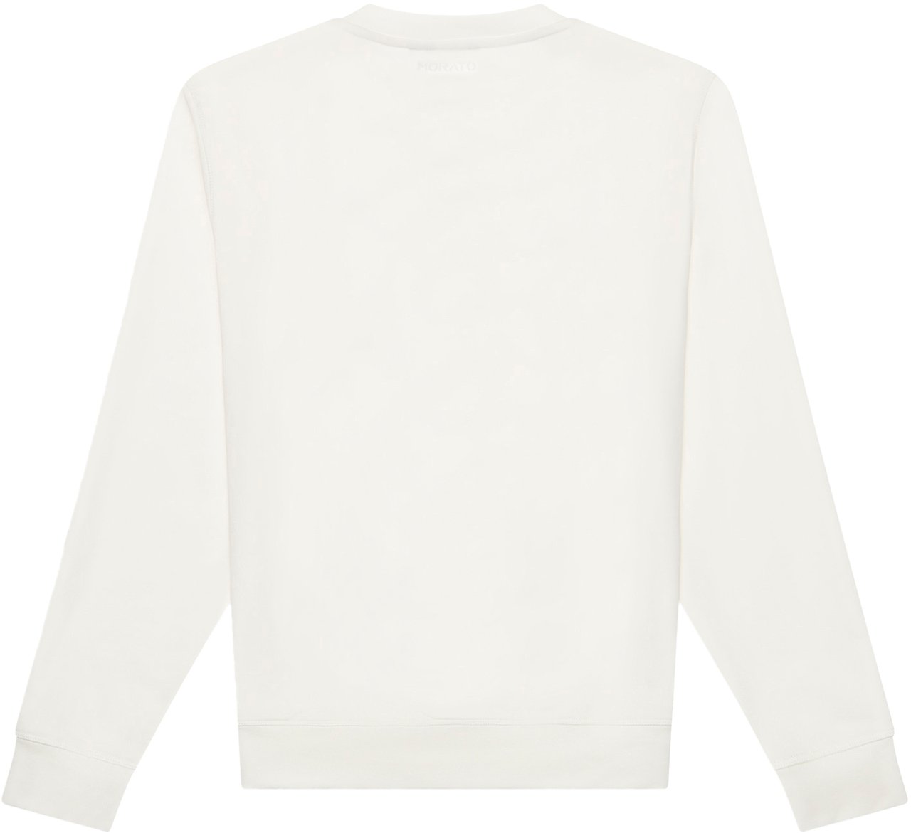 Antony Morato SWEATSHIRT REGULAR FIT IN SUSTAINABLE COTTON BLEND FABRIC WITH SILVER REFLECTIVE PRINT Beige