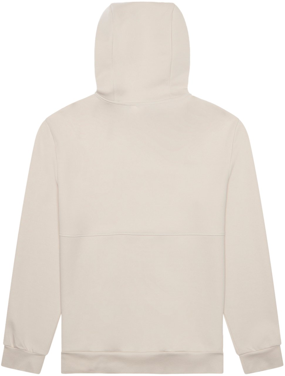Antony Morato HOODIE RELAXED FIT IN INTERLOCK COTTON BLEND FABRIC WITH LOGO FOAM PRINT Beige
