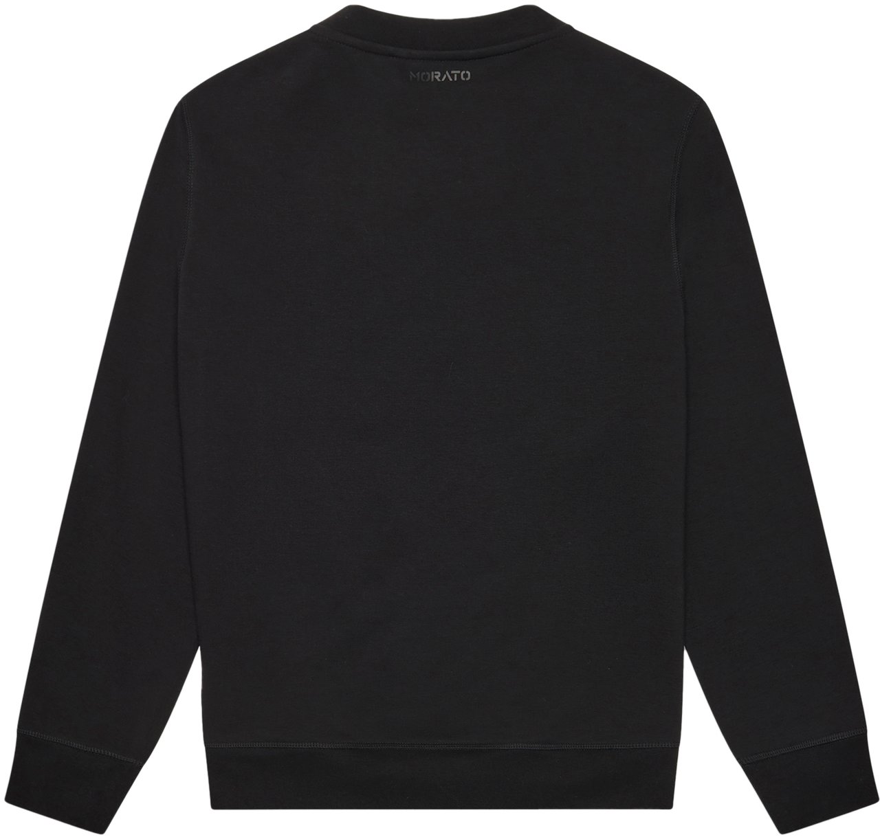 Antony Morato SWEATSHIRT REGULAR FIT IN SUSTAINABLE COTTON BLEND FABRIC WITH TIGER PRINT SPONGE EFFECT Zwart