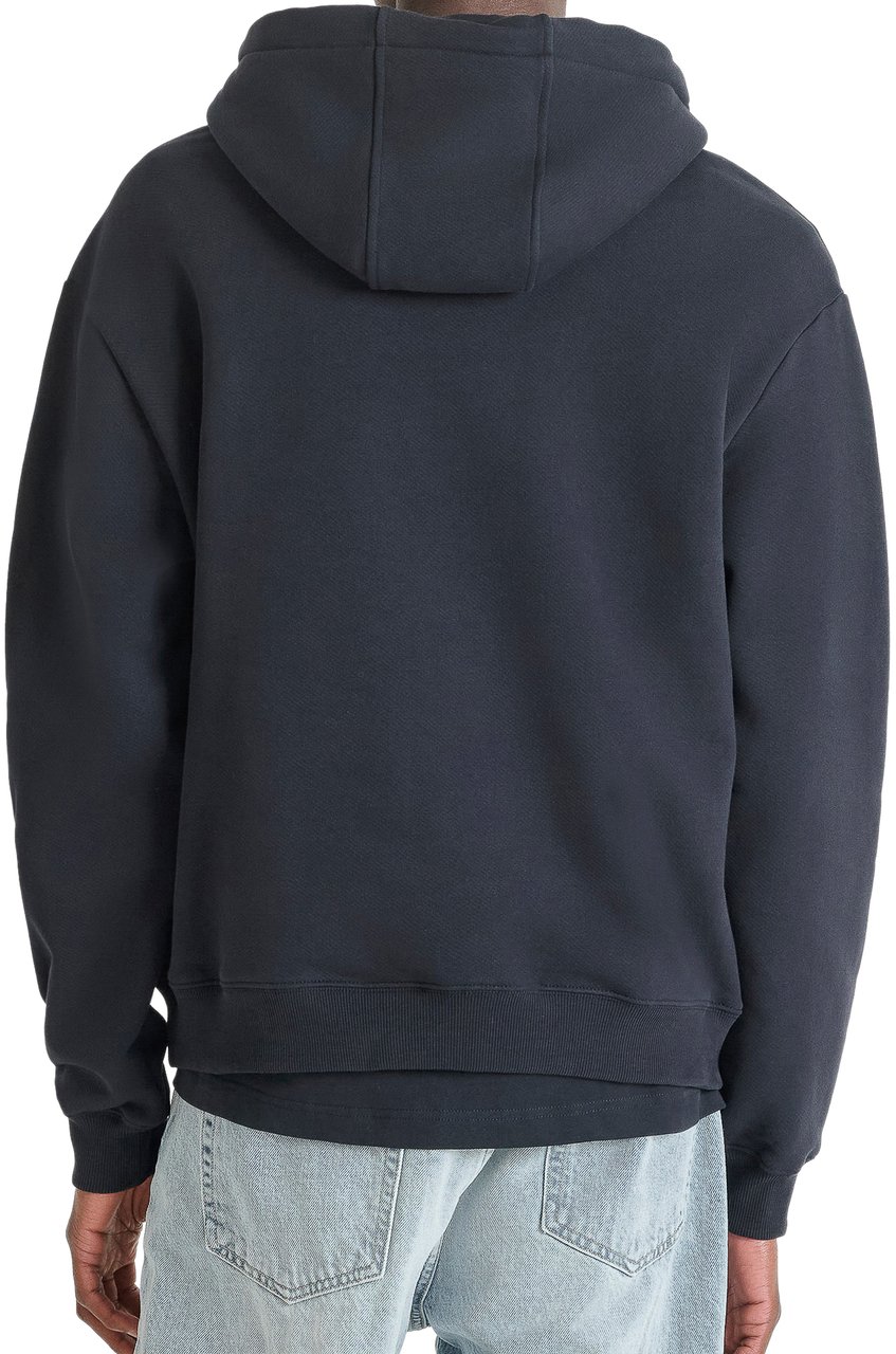 Antony Morato HOODIE BOXY NEUTER FABRIC WITH TIGER PRINT Blauw