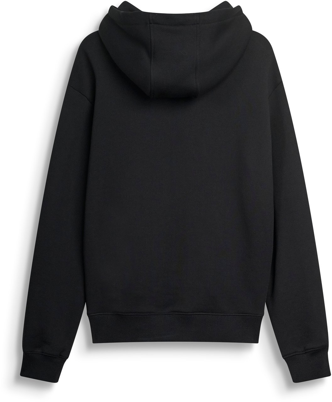 Antony Morato HOODIE BOXY NEUTER FABRIC WITH TIGER PRINT Zwart