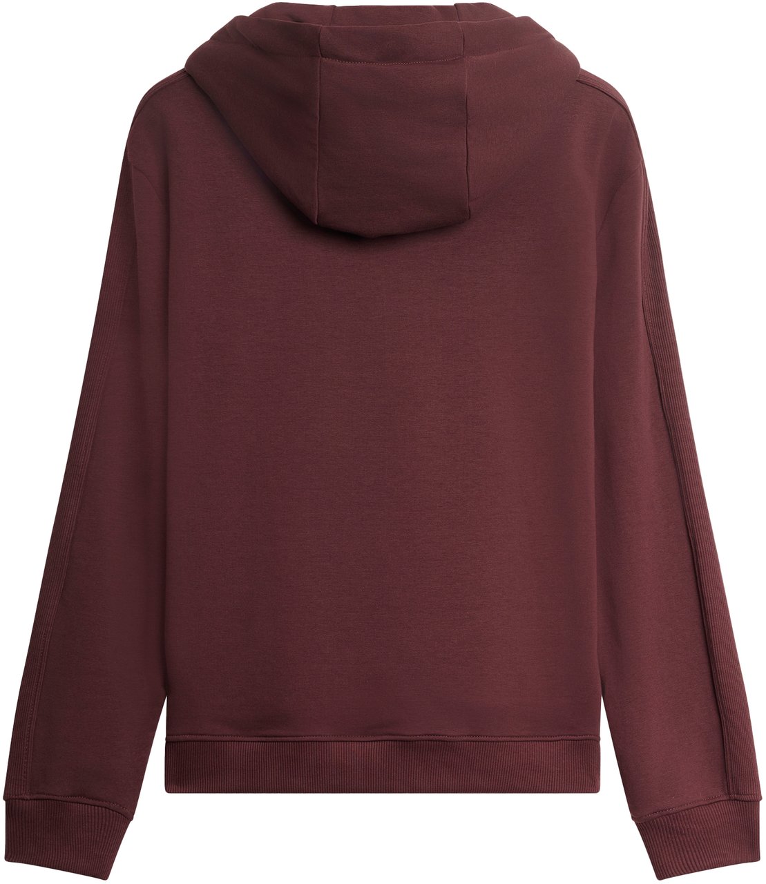 Antony Morato HOODIE RELAXED FIT WITH SPONGE LOGO PRINT Rood