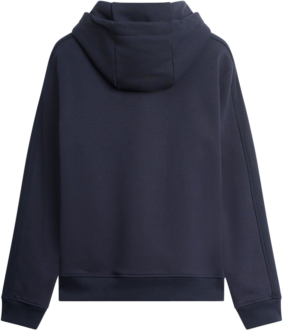 Antony Morato HOODIE RELAXED FIT WITH SPONGE LOGO PRINT Blauw
