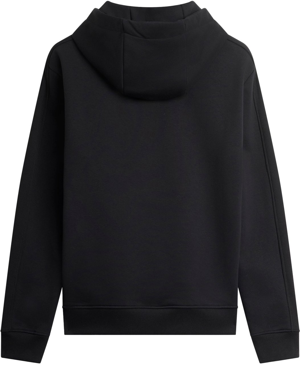 Antony Morato HOODIE RELAXED FIT WITH SPONGE LOGO PRINT Zwart
