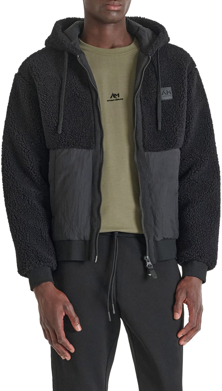 Antony Morato HOODIE RELAXED FIT Zwart