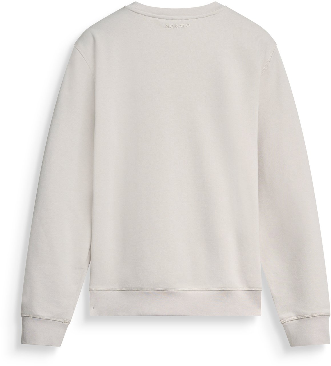 Antony Morato SWEATSHIRT REGULAR FIT WITH FLOCK PRINT Beige