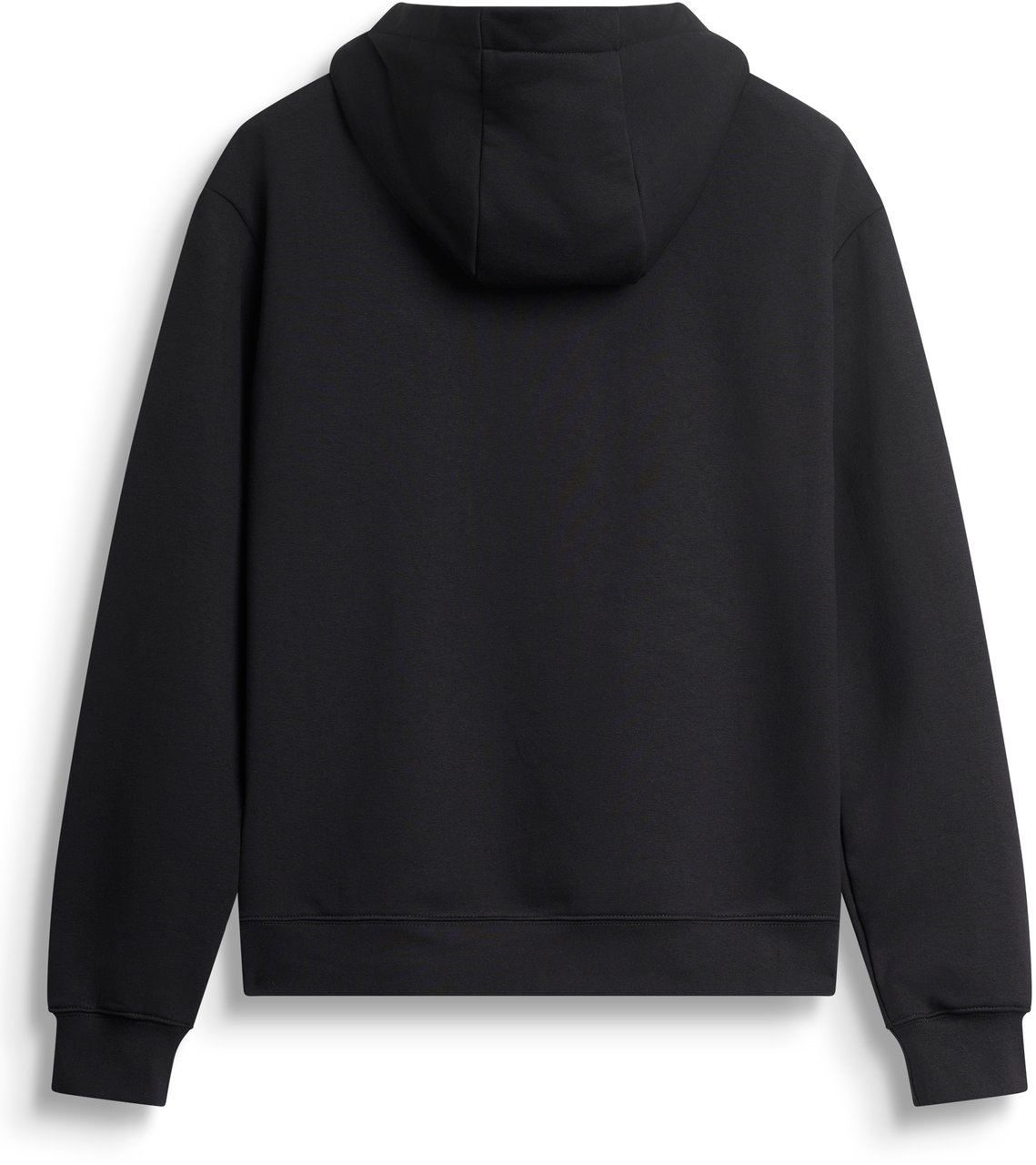 Antony Morato HOODIE RELAXED FIT  WITH MATT PLASTIC AND FLOCK PRINT Zwart