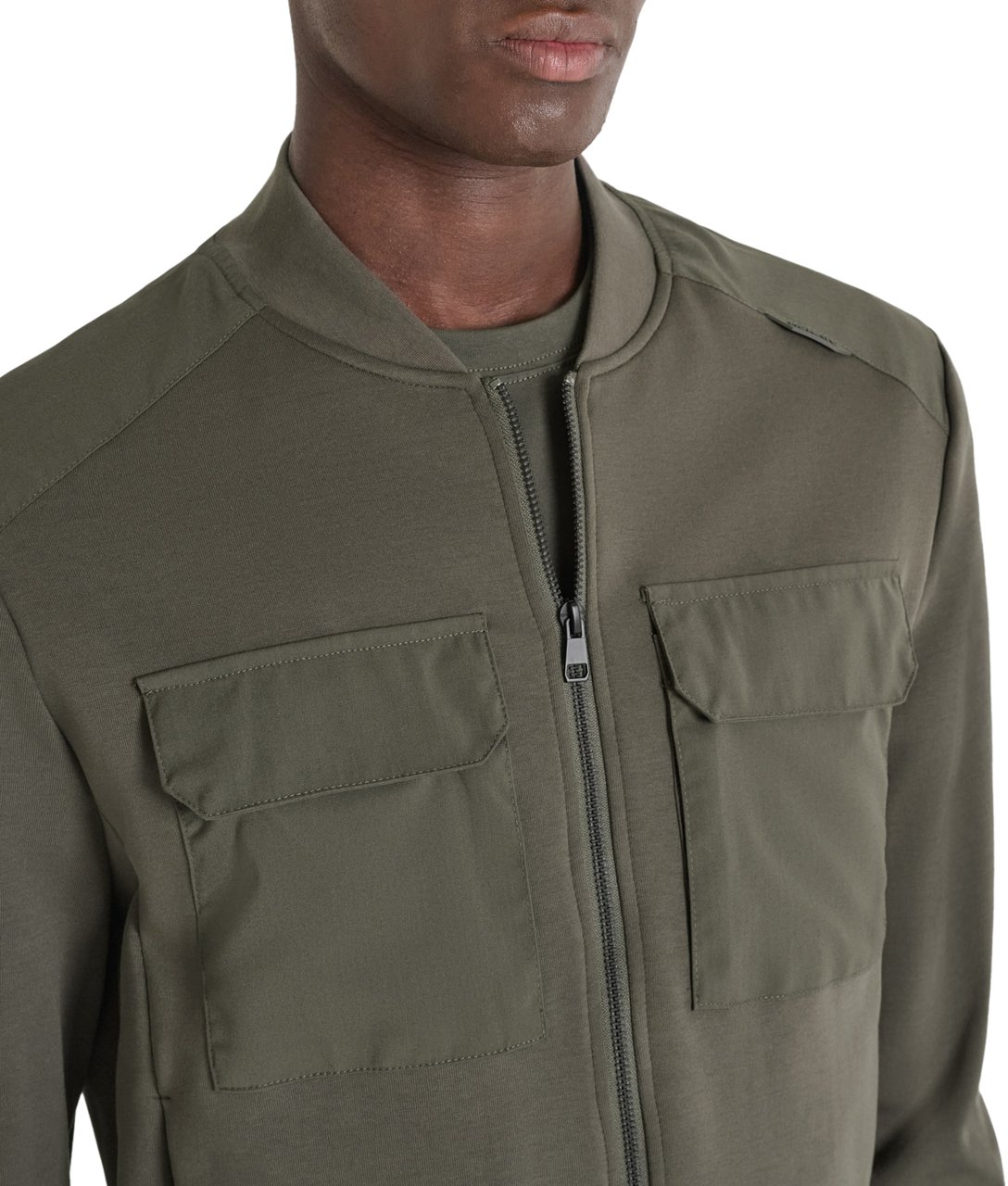 Antony Morato SWEATSHIRT SLIM FIT Groen