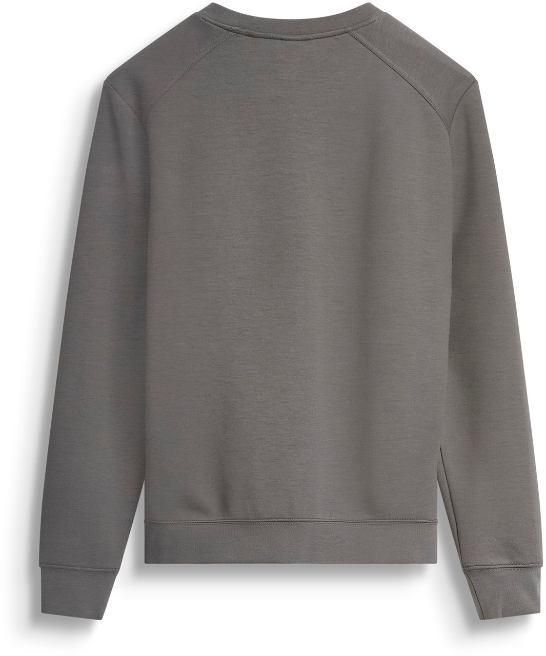 Antony Morato SWEATSHIRT REGULAR FIT IN STRETCH SCUBA VISCOSE BLEND FABRIC WITH LOGOED METAL BADGE ON RUBBER PATCH Groen