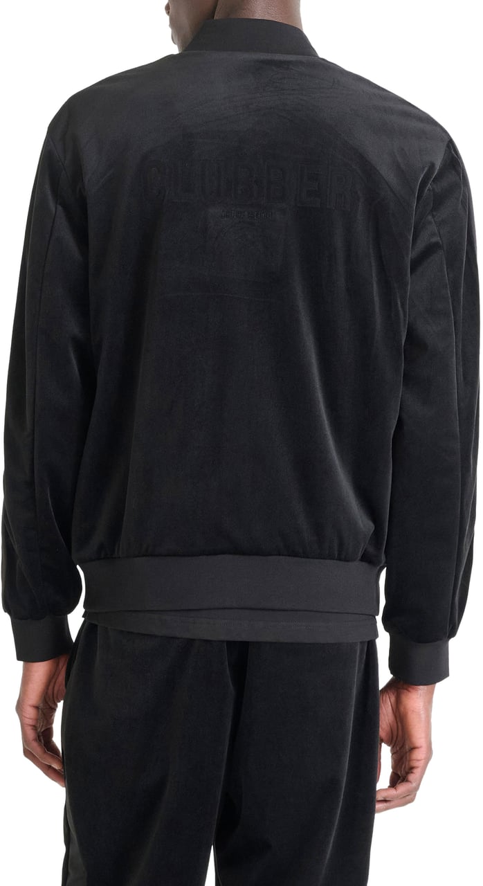 Antony Morato FLEECE RELAXED FIT IN  SOFT VELVET FABRIC Zwart