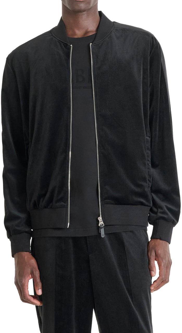 Antony Morato FLEECE RELAXED FIT IN  SOFT VELVET FABRIC Zwart