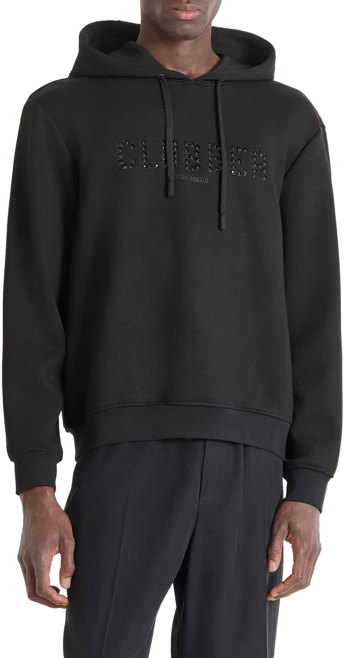 Antony Morato HOODIE RELAXED FIT Zwart