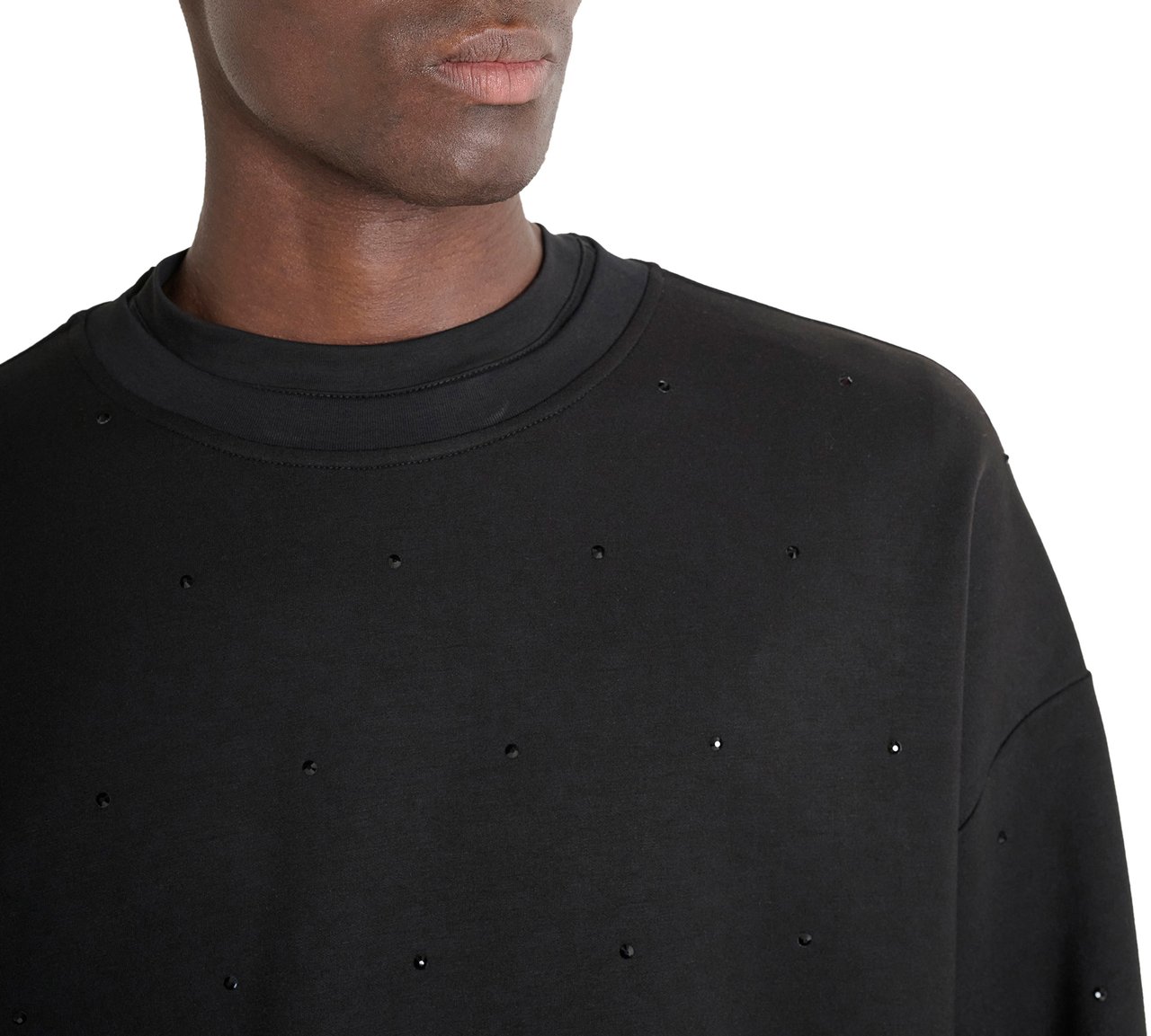 Antony Morato SWEATSHIRT RELAXED FIT Zwart