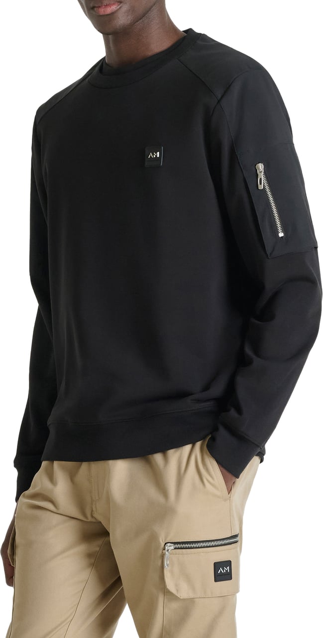 Antony Morato REGULAR NEUTER FABRIC - EARLY COLLECTION - Zwart