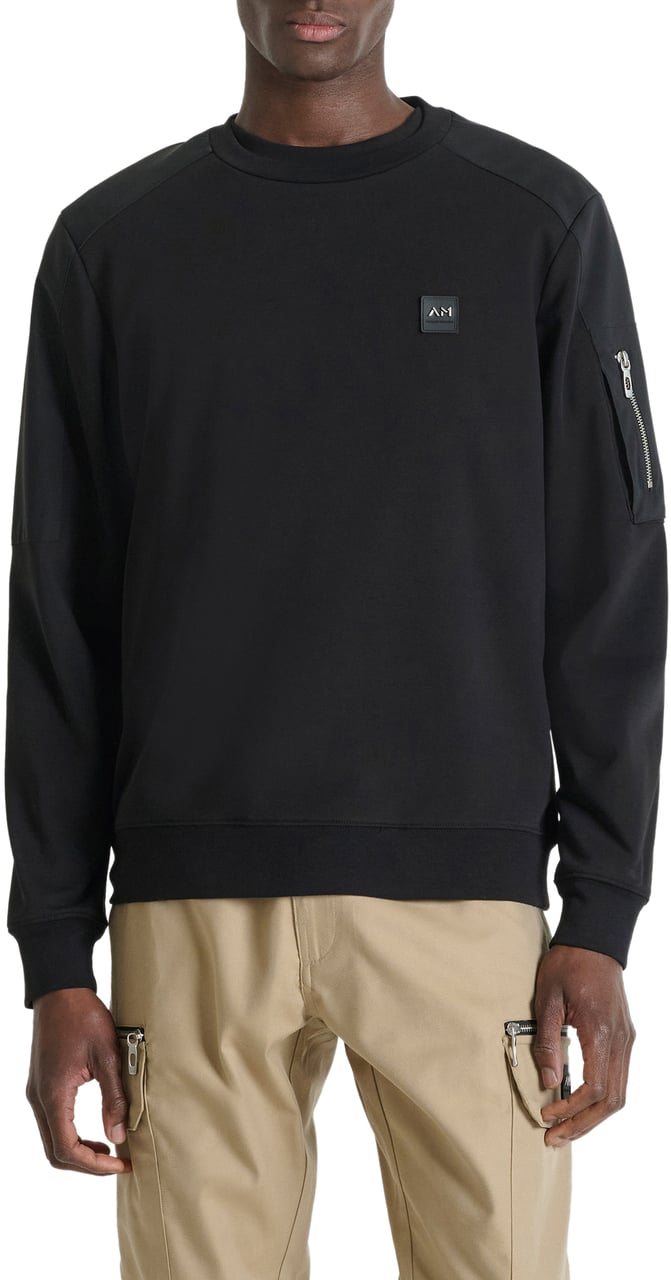 Antony Morato REGULAR NEUTER FABRIC - EARLY COLLECTION - Zwart