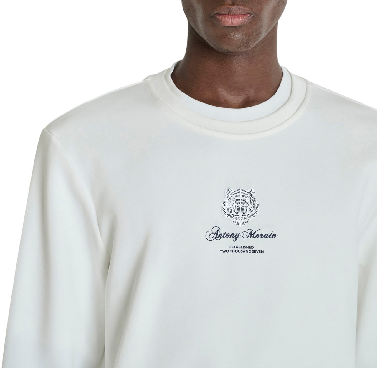 Antony Morato SWEATSHIRT REGULAR FIT Beige