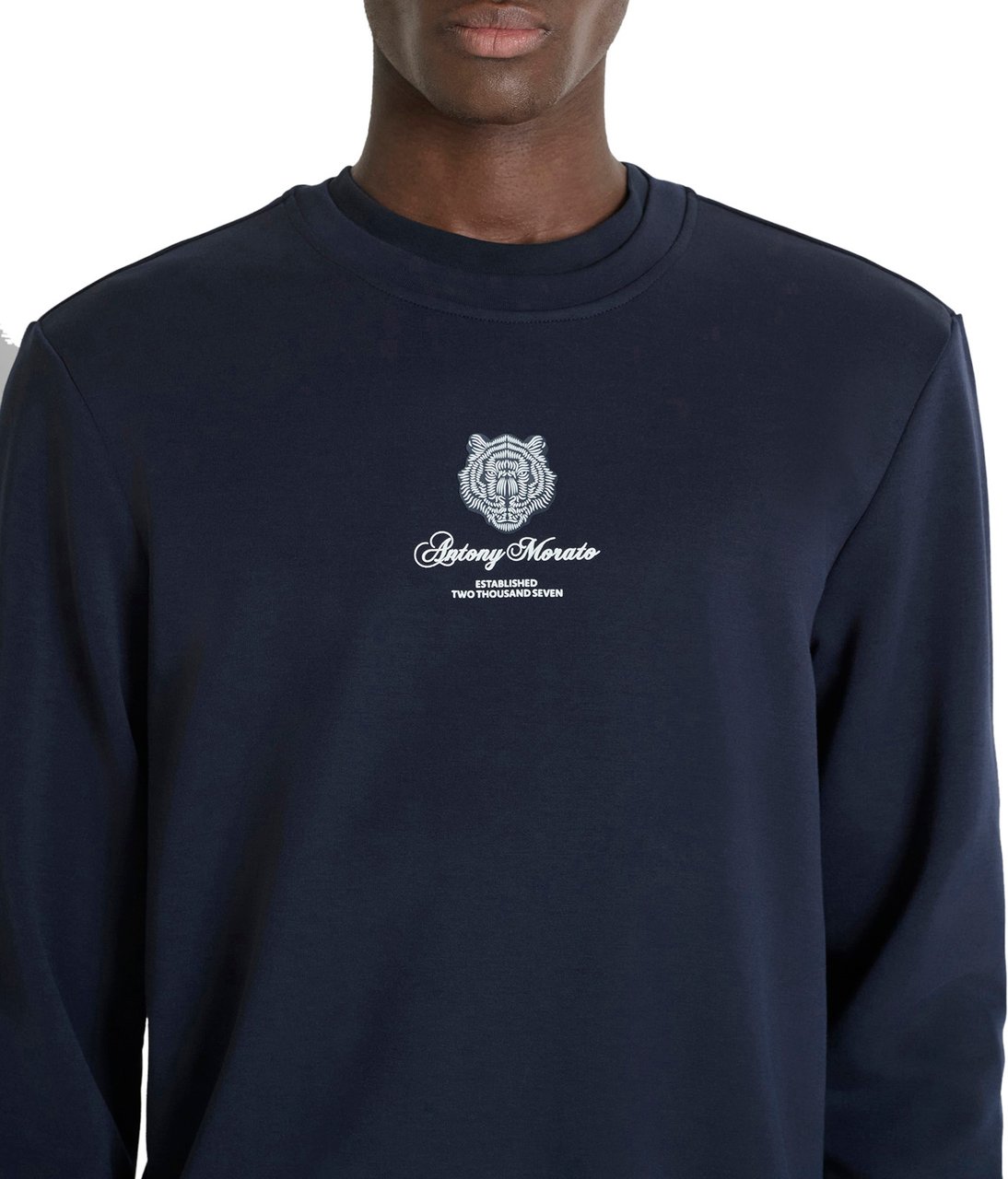 Antony Morato SWEATSHIRT REGULAR FIT Blauw