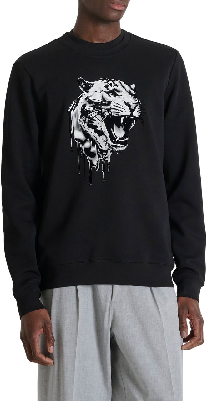 Antony Morato SWEATSHIRT REGULAR FIT Zwart