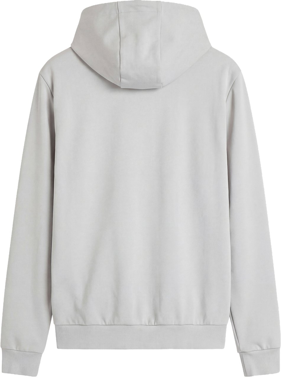 Antony Morato HOODIE REGULAR FIT WITH ZIP AND LIGHT PADDING CONTRAST BODY WITH LOGO PATCH Wit