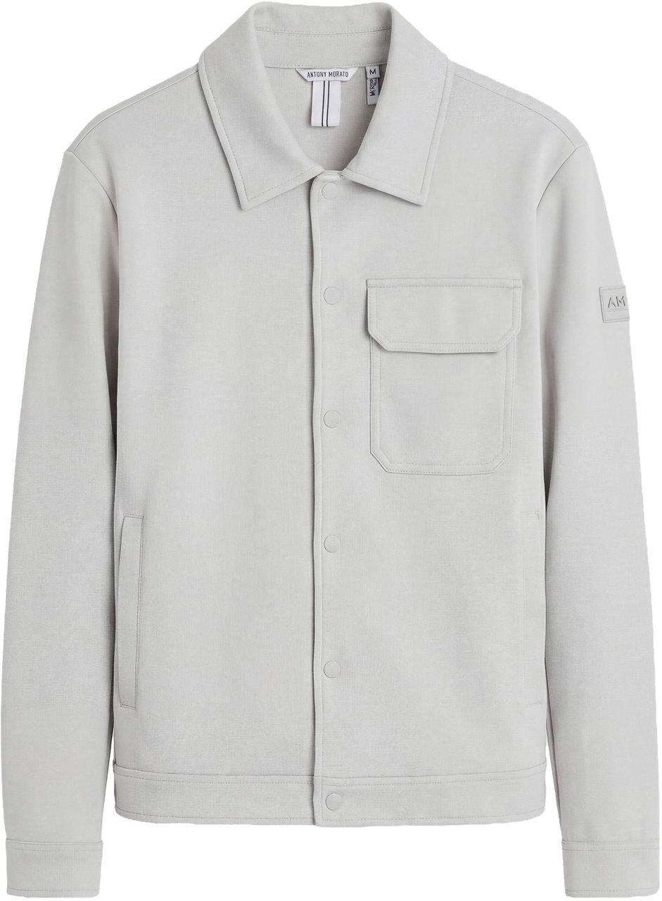 Antony Morato FLEECE SLIM FIT IN BLEND COTTON FABRIC WITH LOGO PLATE Wit