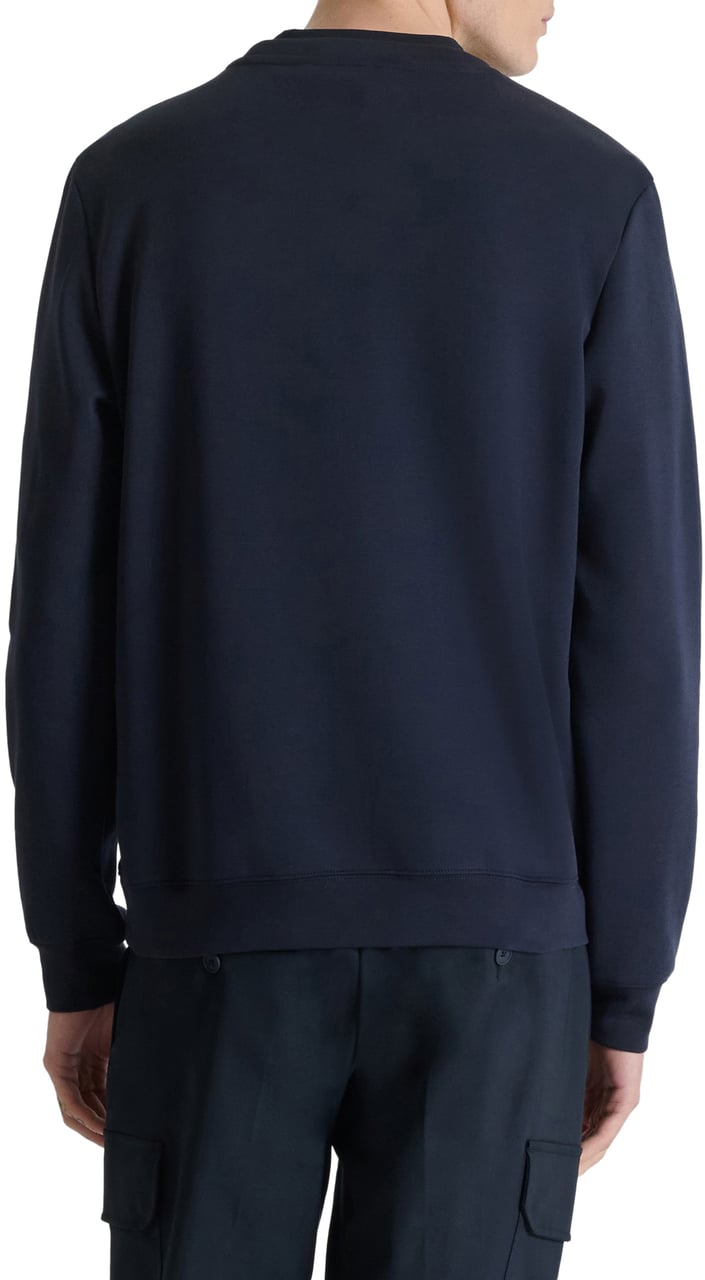 Antony Morato SWEATSHIRT REGULAR FIT WITH  PRINT Blauw