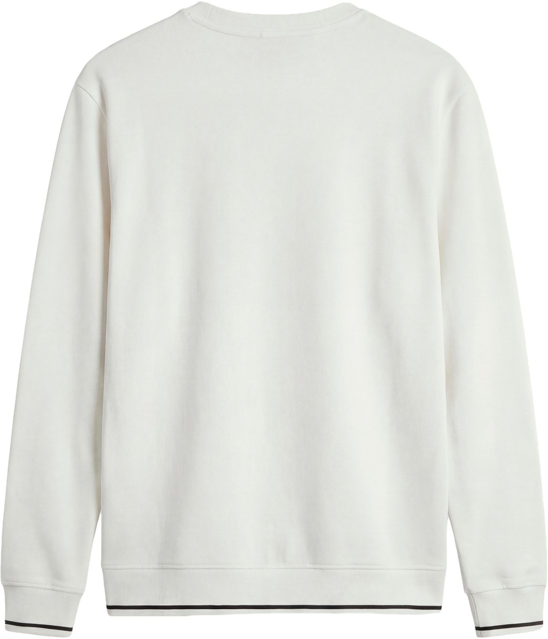 Antony Morato FLEECE REGULAR FIT IN INTRLOCK AND BICOLOR LAYERS LOGO PRINT Beige