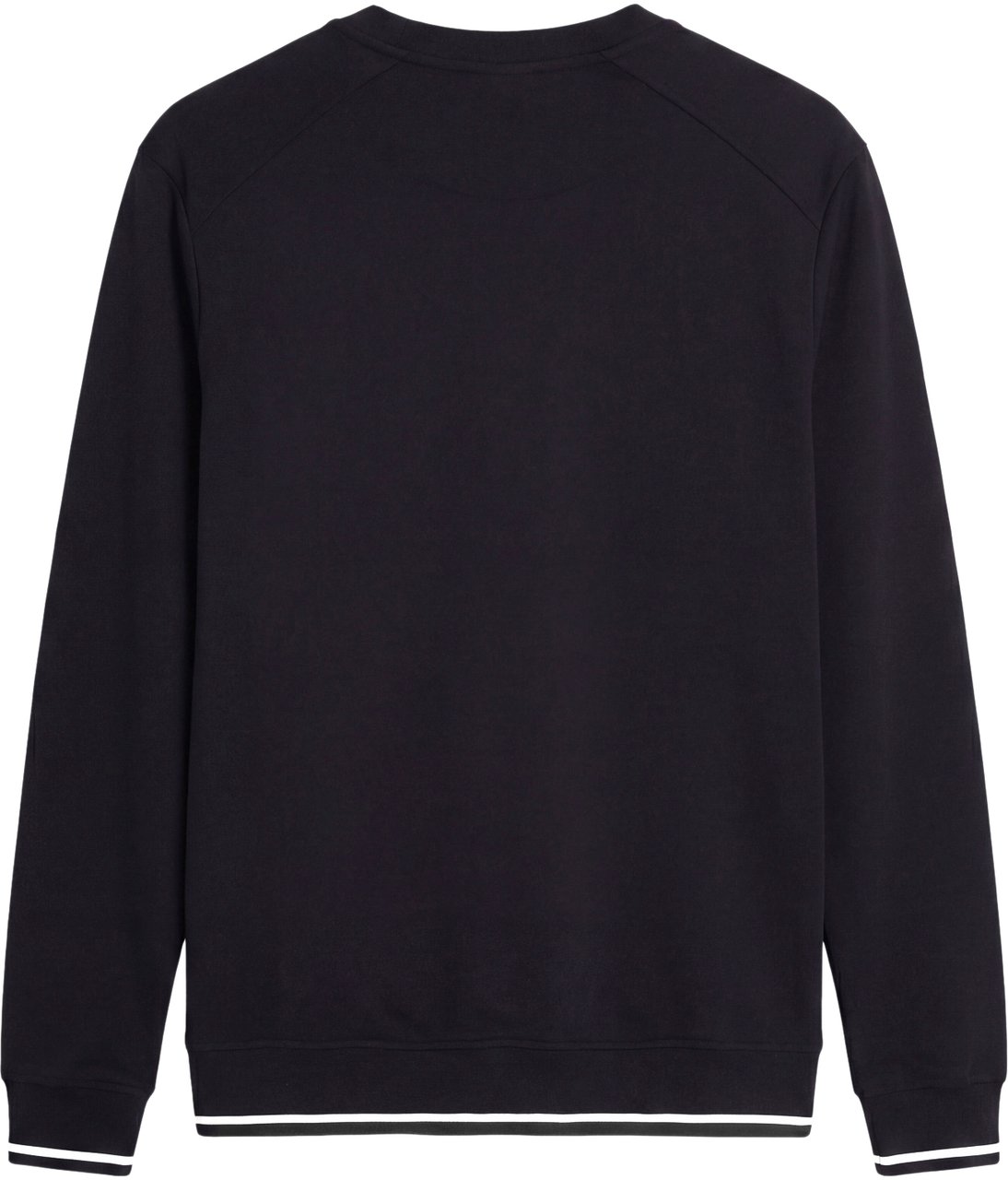 Antony Morato FLEECE REGULAR FIT IN INTRLOCK AND BICOLOR LAYERS  LOGO PRINT Zwart