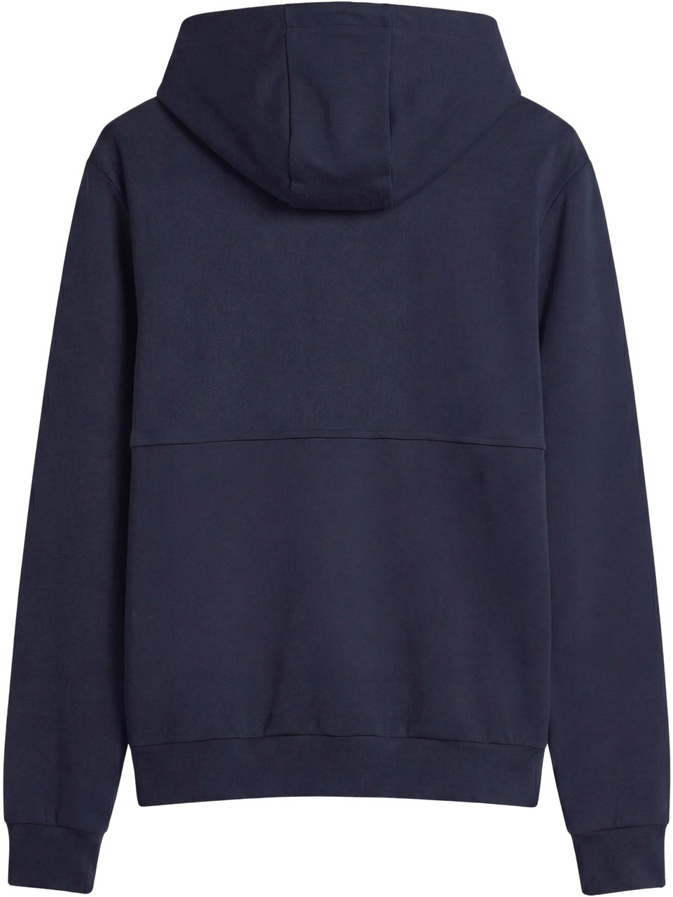 Antony Morato HOODIE RELAXED FIT IN INTERLOCK WITH FOAM PRINT Blauw