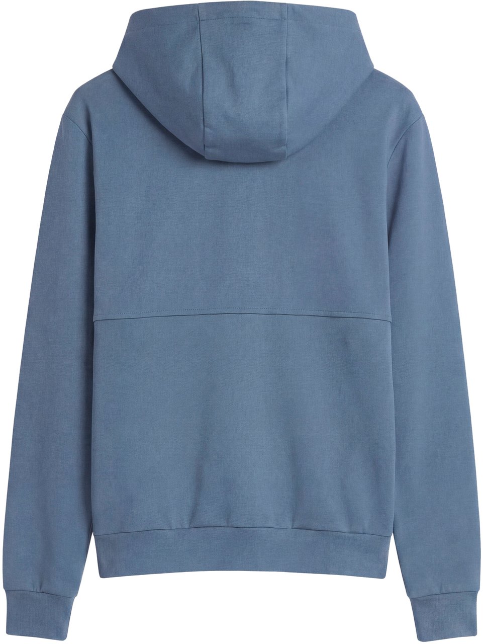 Antony Morato HOODIE RELAXED FIT IN INTERLOCK WITH FOAM PRINT Blauw